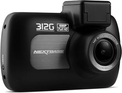 Nextbase 312G Full HD 1080p 30fps In-Car Dash Cam Front Camera DVR 2.7" LED Screen 140° Viewing Angle + GPS Black *MAINS ONLY*