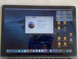Apple 15" MacBook Pro A1398 2014 Core i7 2.8gHz 128GB SSD 16GB RAM Memory Laptop Silver
