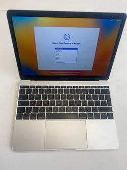 Apple 12" MacBook A1534 Mid 2017 Silver Core i7 1.4GHz 8GB/512GB SSD Intel 615 Graphics Laptop *Grade B*