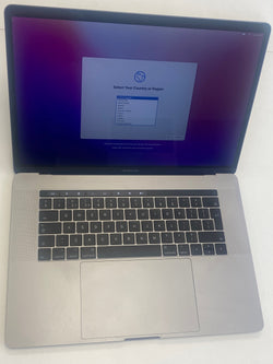 Apple 15" MacBook Pro 2017 A1707 Touch Bar Core i7 2.9gHz Space Grey 16GB/500GB SSD Radeon Pro 560 *Grade A-* Laptop