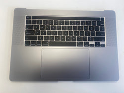 Apple MacBook Pro 16" A2141 Space Grey 2019 Palmrest/US Keyboard/Trackpad 821-02552-A + TouchBar + BATTERY ) Grade 'A' English US Layout