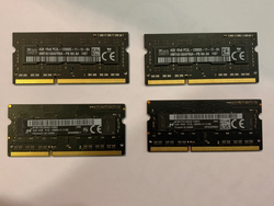 Hynix 16GB 4x 4GB RAM Apple Memory DDR3L PC3L-12800S HMT451S6AFR8A-PB iMac A1419 1600mhz A1418 Upgrade Kit