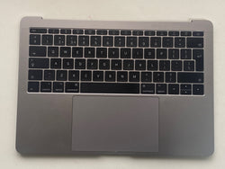 Apple 13" MacBook Pro A1708 2016 2017 Grey Palmrest Battery Keyboard UK Layout English 821-00681-A Grade A (30103)