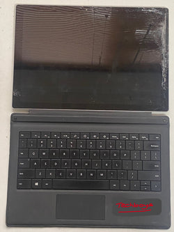 Microsoft SURFACE Pro 4 Tablet Intel Pentium 4GB 128GB SSD Model 1724 FAULTY LCD Spares/Repair Cracked Screen