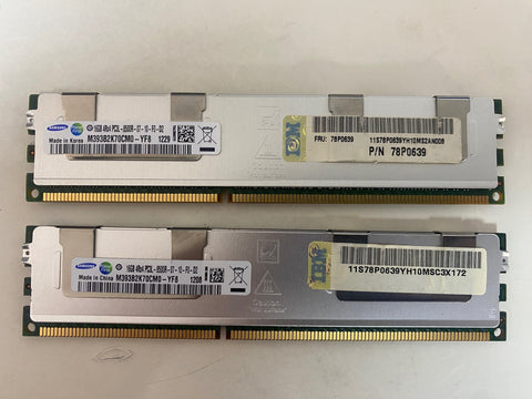 Cisco 64GB (4x 16GB) Memory IBM Server RAM Samsung PC3L-8500R DDR3L Kit 78P0639