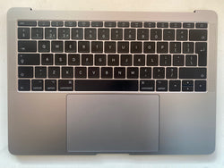 Apple 13" MacBook Pro A1708 2016 2017 Grey Palmrest Battery Keyboard UK Layout English 821-00681-A Grade A (112231)