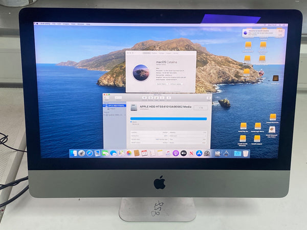 iMac 21.5" Core i5 3.1gHz Apple 4K 2015 All-In-One Desktop Computer 16GB 1TB HDD + Gaming Keyboard/Mouse A1418 System