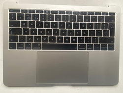 Apple 13" MacBook Pro A1708 2016 2017 Silver Palmrest Battery Keyboard UK Layout English 821-00681 Grade A (PR-20121)