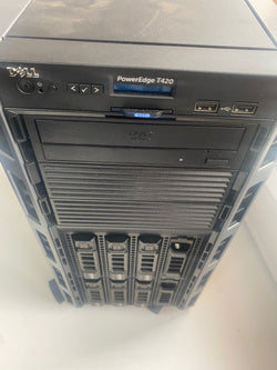 DELL E20S PowerEdge T420 Tower Server Intel Xeon 2.2gHz 24GB 600GB 8 Bay 09M1D2 + 6 Caddies