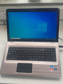 HP DV7 17.3” Windows 10 Laptop Computer Quad-Core i7 2.0gHz 320B HDD 4GB CHEAP + Charger