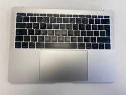 Apple 13" MacBook Pro A1708 2016 2017 Silver Palmrest Battery Keyboard UK Layout English 821-00681 Grade A (04076) + Base