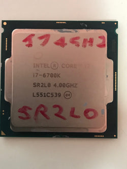 Intel Processor Quad-Core i7-6700K 4.00GHz CPU SR2L0 Socket 1151 LGA1151 Skylake