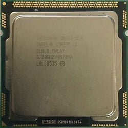 Intel i3-550 3.2ghz Processor LGA1156 iMac A1311 2009/2010 CPU SLBUD Socket H