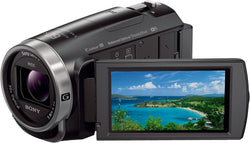 Sony HDR-CX625 Full HD Compact Camcorder SteadyShot 30x Zm Video Camera WiFi NFC - Black 30x Zoom 5-Axis Stabilizer