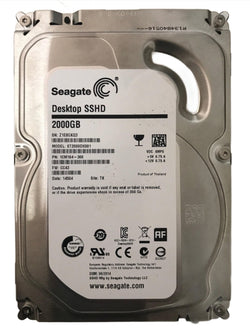 Seagate ST2000DX001 2TB SATA 3.5" SSHD Internal Solid State Hybrid Hard Drive