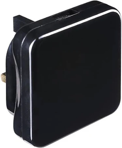 Sumvision UK Wall Plug USB 5V 1.0A  Mains Gloss Black Phone Vape Charger Adapter NEW e-Cigarette Camera etc