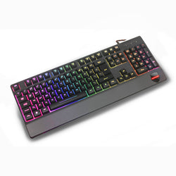 Sumvision Sonic Wave Hybrid PC Gaming LED Backlit Computer Keyboard Wired USB (Music Sound Wave Function)