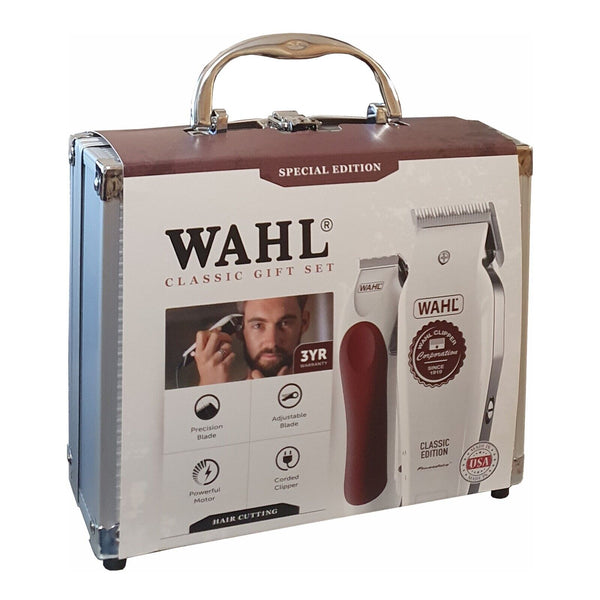 Wahl Special Edition Classic Gift Set Corded Hair Clipper & Compact Trimmer Set