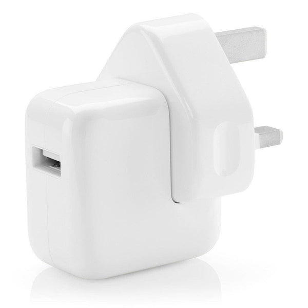 Genuine Apple 12W Fast/Quick iPhone/iPad USB UK Wall Plug Quick Charger A1401 Tablet/Phone