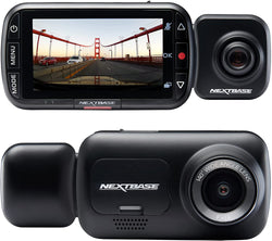 Nextbase Series 2 Dash Cam 222X In-Car Front Facing Camera & Rear Add-On with 12V Charge Cable Set