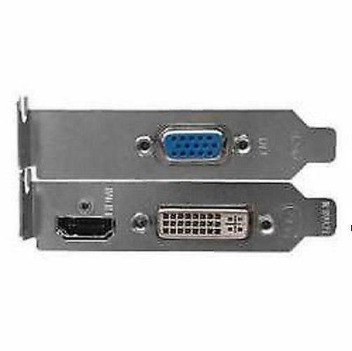 Asus Na 2 Low Profile Video Graphic Card Brackets x1 VGA x1 HDMI + DVI For PC