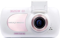 Nextbase 312GW Full 1080p 30fps HD In-Car Dash Cam Front Camera DVR 2.7" LED Screen 140° Viewing Angle WiFi/GPS WHITE