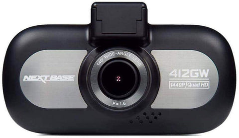 Nextbase 412GW Quad HD 1440p In-Car Dash Cam Front Camera DVR 140° Viewing Angle WiFi/GPS/Night Vision (MAINS ONLY) Grade B