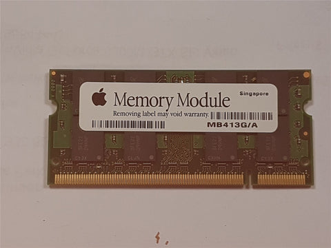 Apple Certified 2GB DDR2 PC2-6400S 800mHz MT16HTF25664HZ-800E1 iMac MB413G/A