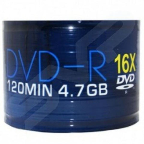 Twin Pack DVD-R AOne Logo Spindle/Cake Box of 50 Blank Discs 100 Recordable DVDs