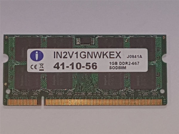 Integral iMac/Macbook Laptop Memory 1GB DDR2 667mhz PC2-5300 SoDimm IN2V1GNWKEX