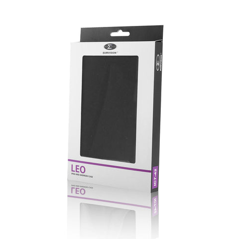 LEO 7" Universal Black outer/Grey Inter Tablet Cover