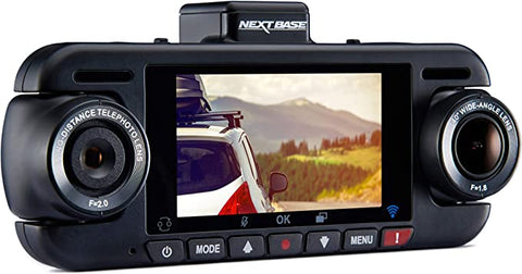 Nextbase DUO HD Full 1080p In-Car Dash Cam Front and Back 140° Facing Camera WiFi Black CAMERA ONLY
