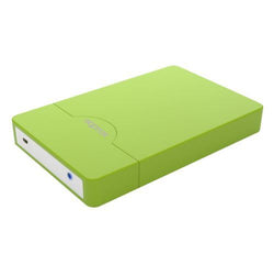 Approx Green External 2.5" SATA Hard Drive Caddy, USB2, USB Powered, Screwless,