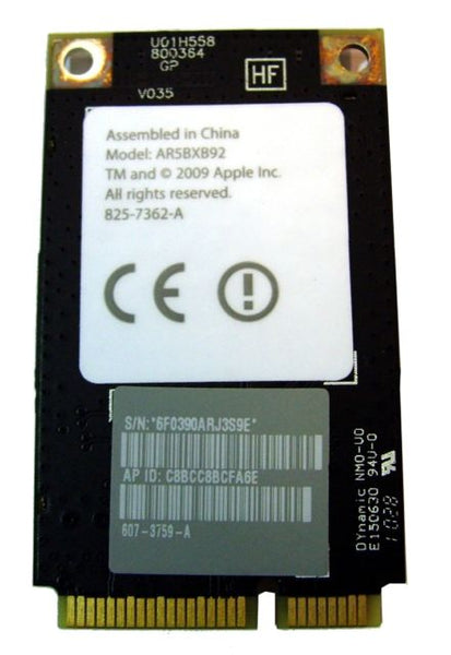 Apple iMac A1312 A1311 21.5" 27" 2009 2010 WiFi Wireless Card 825-7362 AR5BXB92