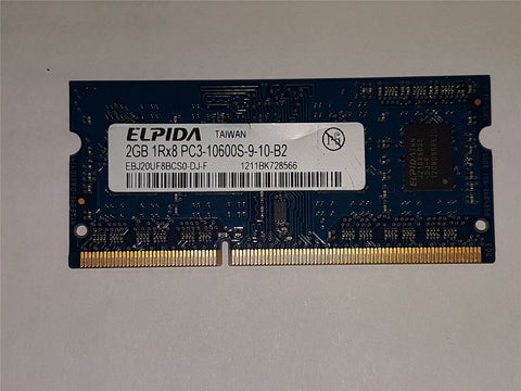 Elpida 2GB(1x2gb) DDR3 1333mhz PC3-10600S EBJ20UF8BCS0-DJ-F Memory Apple Macbook