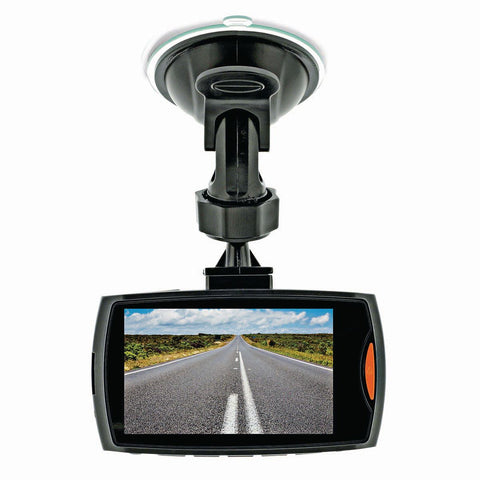 In-Car Camera Dash Cam Full HD 1080p 2.7" Wide 120° Viewing Angle + Holder