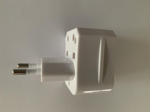 World Travel Plug/Converter with USB Adapter UK/Euro/USA with Case