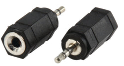 Valueline Adapter plug 2.5mm stereo plug to 3.5mm stereo socket