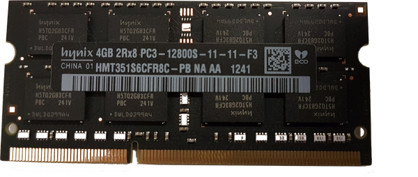 Hynix 4GB Apple Memory DDR3 PC3-12800S HMT351S6CFR8C-PB RAM Module iMac/Macbook 2012-2015 (A1418/A1419)