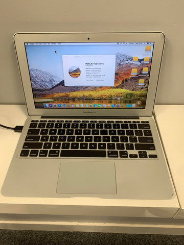 Apple MacBook Air A1370 11.6" Core i5 1.6gHz 128GB SSD 4GB RAM Laptop + Charger with HD3000 Graphics Portable Notebook