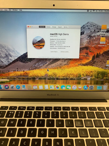 Apple MacBook A1369 13" Core i5 1.7GHz 4GB Memory 128GB SSD HD3000