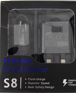 Samsung USB-C Wall Plug Travel Adapter S8 Adaptive Fast Charging Black EP-TA20UWE