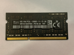 Hynix 4GB RAM Memory Module DDR3L PC3L-12800S HMT451S6AFR8A-PB 1600mhz iMac A1418/A1419 APPLE