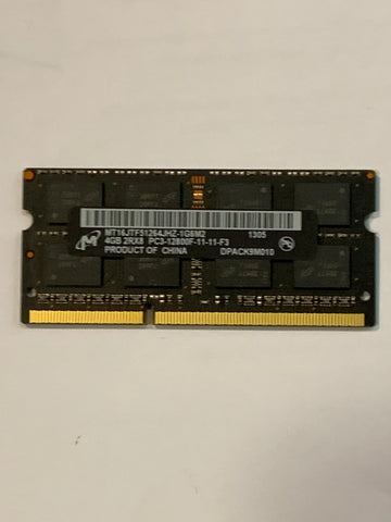 Micron Apple RAM 8GB (2x4GB) DDR3 1600mhz MT16JTF51264JHZ-1G6M2 PC3-12800F SoDimm Memory Kit iMac/Macbook 2011-2015