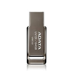 ADATA 64GB USB 3.0 Flash Memory Stick USB Pen Drive Capless Chromium Grey UV131