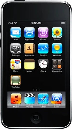 Apple iPod Touch 8GB A1288 Black 2nd Generation Digital iTunes Music Player - Grade B