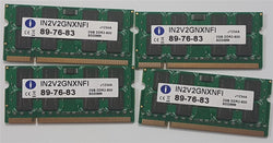 Integral iMac/Macbook  Memory 8GB 4x2GB DDR2 800mhz PC2-6400 SoDimm IN2V2GNXNFI