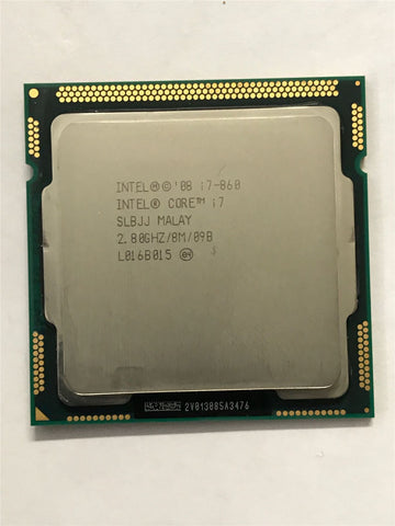 Intel Processor Core i7-860 2.8GHz CPU SLBJJ Socket LGA1156 iMac 2009 27" Quad-Core